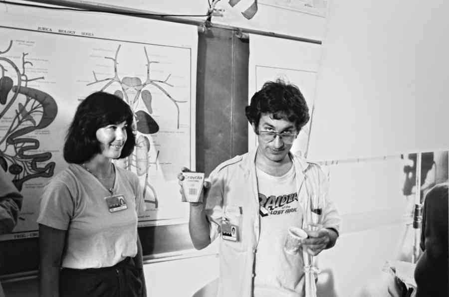 Kathleen Kennedy and Steven Spielberg