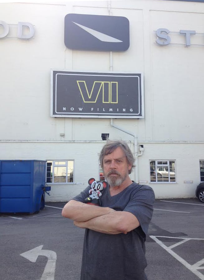 Mark Hamill trained for two years before shooting Star Wars 7