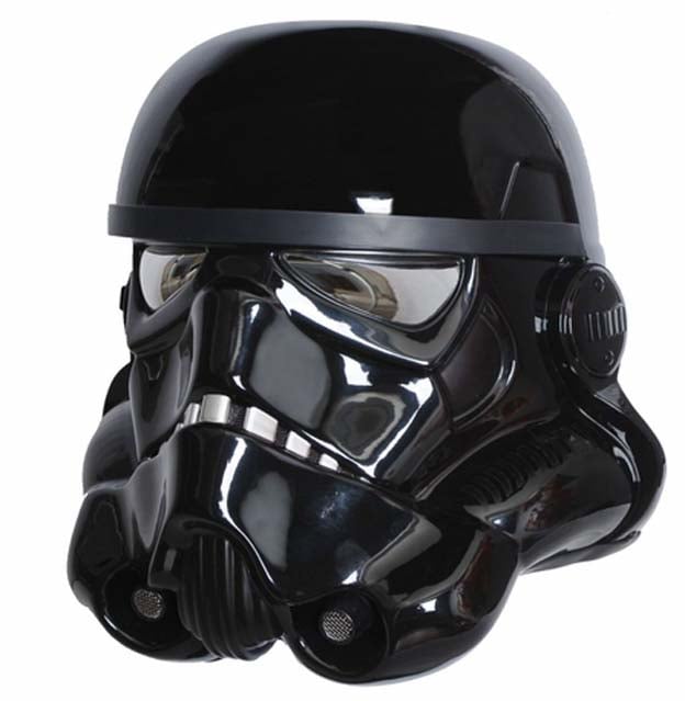 (Note: NOT an actual representation of an Episode 7 helmet - merely a well-done costume piece by eFx Collectibles.)