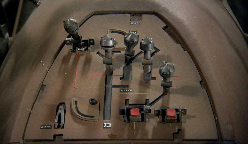 ILM - ROTJ speeder bike control panel