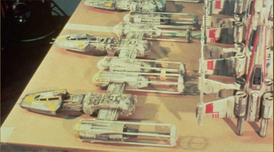 ILM - ANH Y-wing and X-wing models