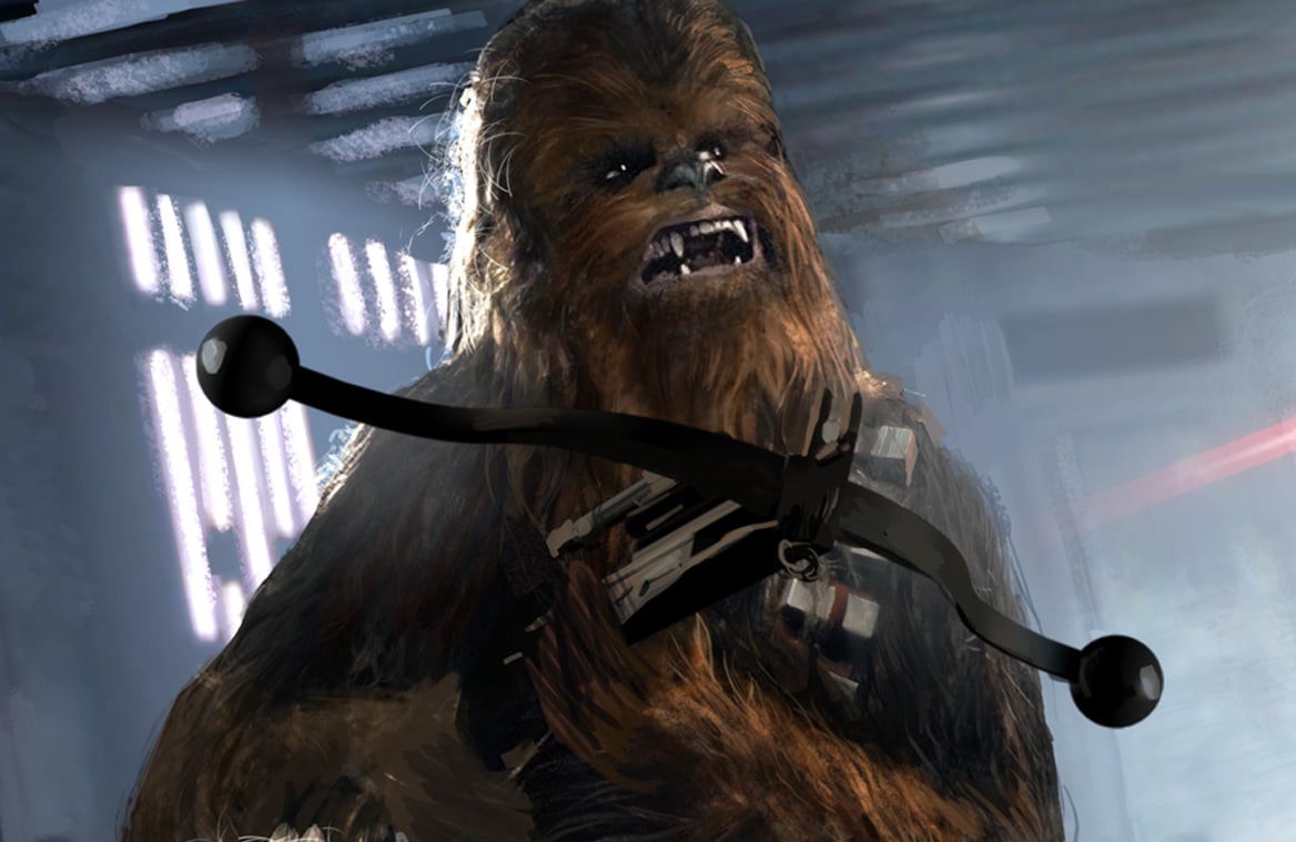 star wars x barbie chewbacca