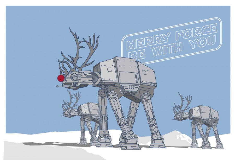 Merry christmas star on sale wars