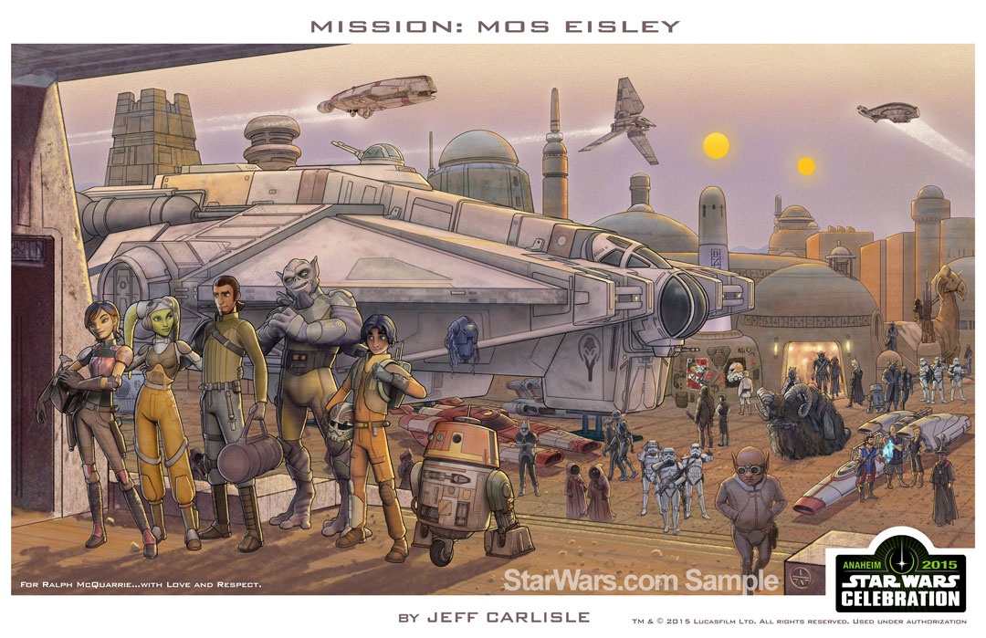 Star Wars Rebels Mission To Mos Eisley - Before