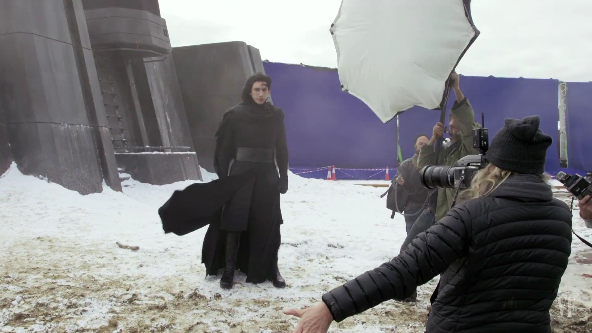 The last jedi the dark side general hux (domhnall gleeson), captain phasma (gwendoline christie), kylo ren (adam driver). Adam Driver Star Wars Vanity Fair - UPDATE 5! May The Fourth Be With You! Behind the Scenes of ...