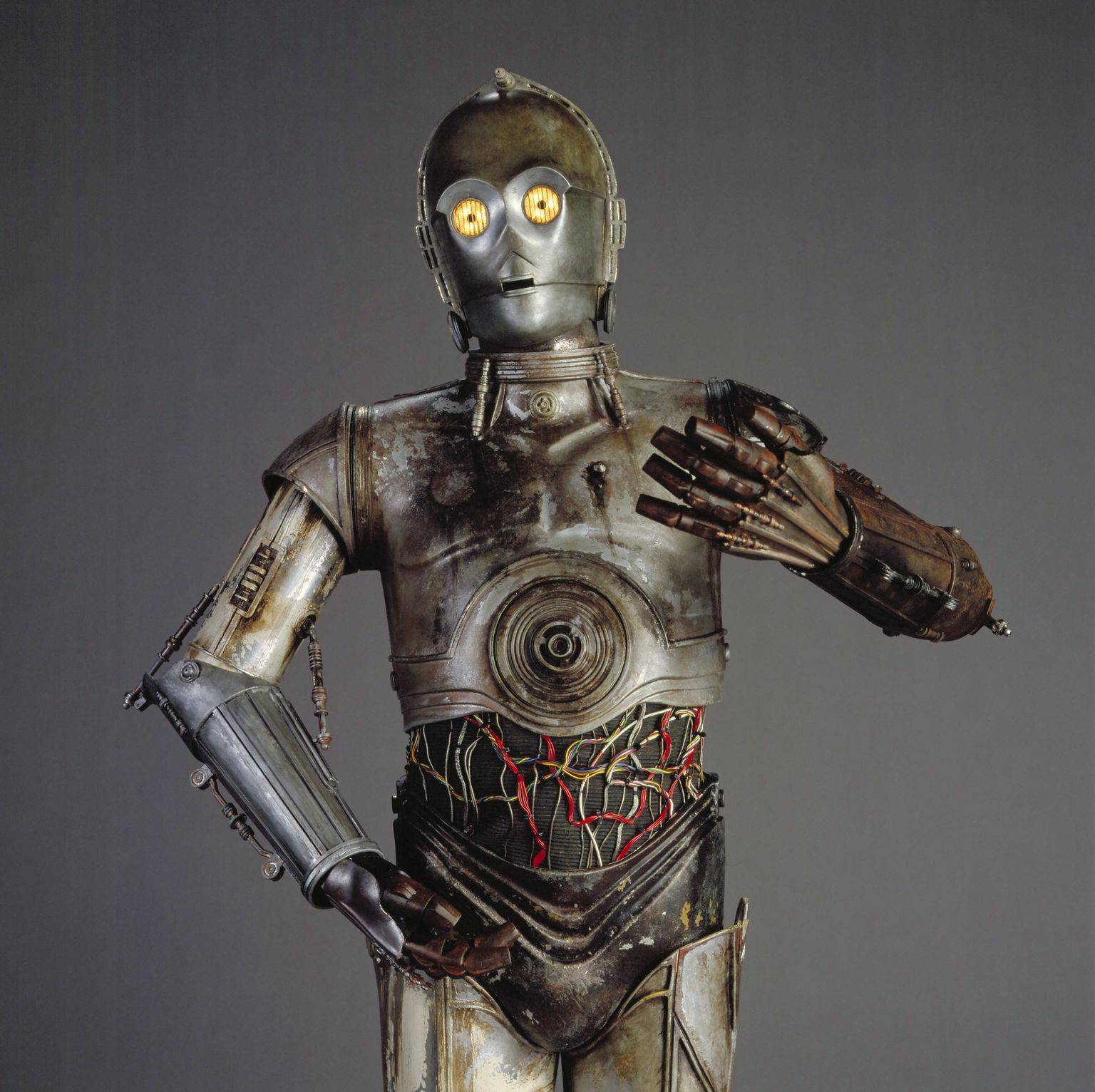 c3po red arm toy