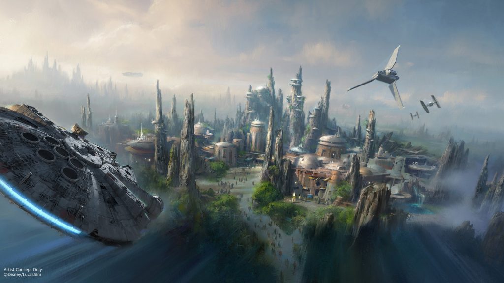 Star Wars Land Concept Art 1