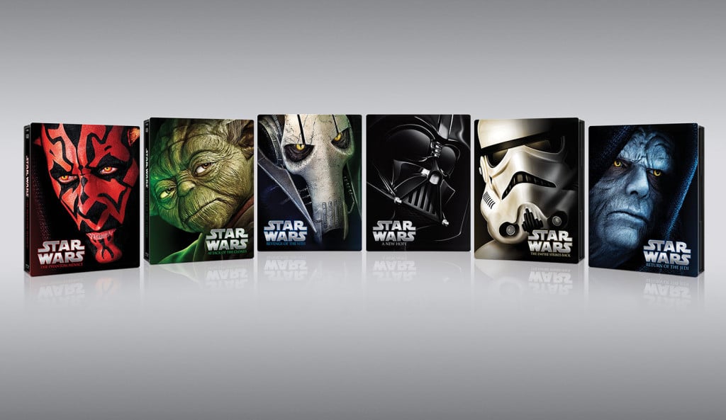 Star Wars Blu-ray steelbooks