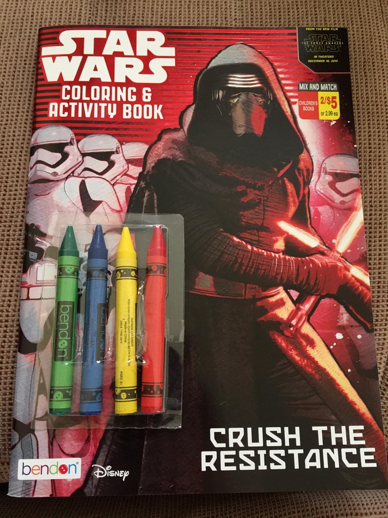 Star Wars The Force Awakens Coloring Book Reveals Two New Star Wars The Force Awakens Coloring Book Reveals Two New Characters