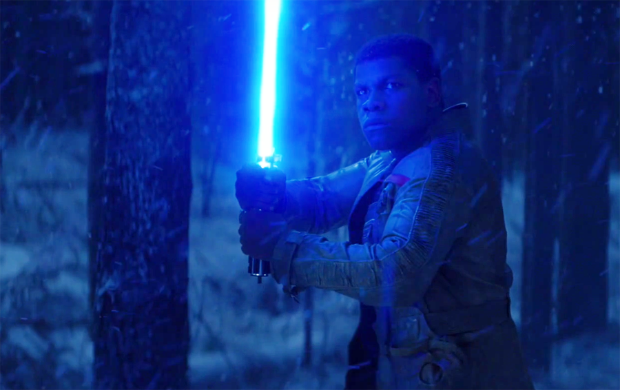 John Boyega in The Force Awakens