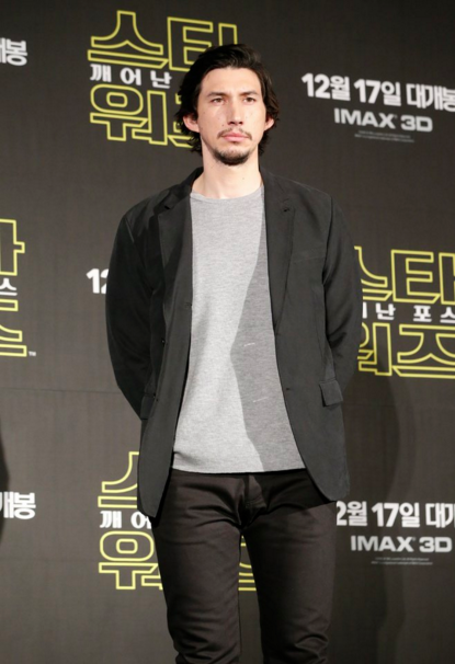 Adam Driver Seoul, South Korea (torso)