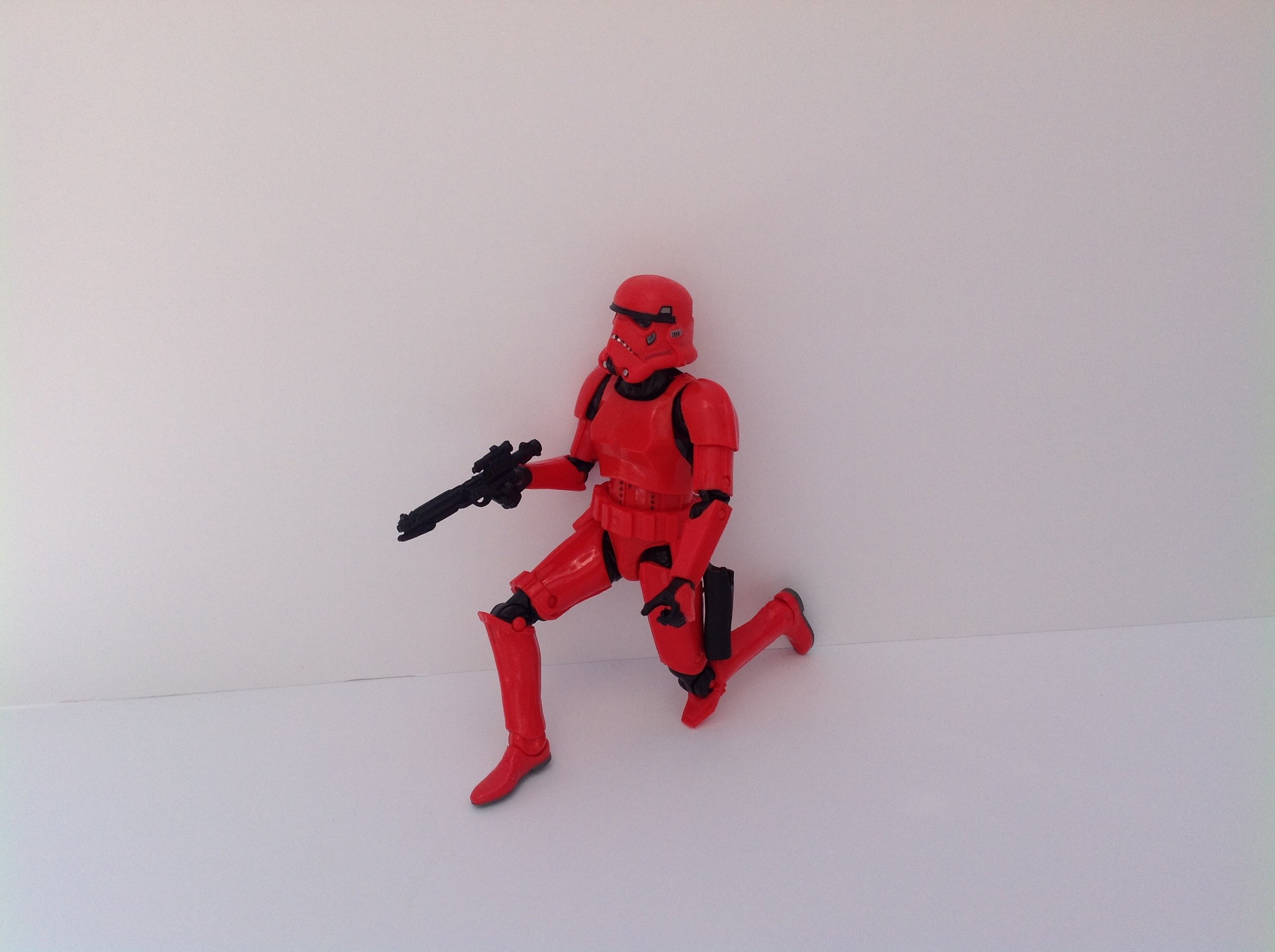 Crimson Trooper Crouching