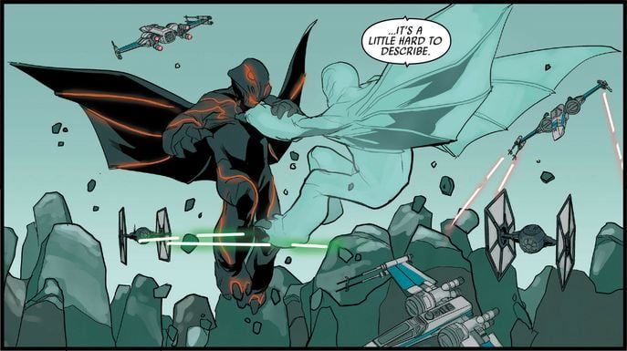 Image result for giant monster poe dameron comic