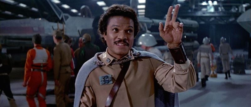 Image result for Lando salute