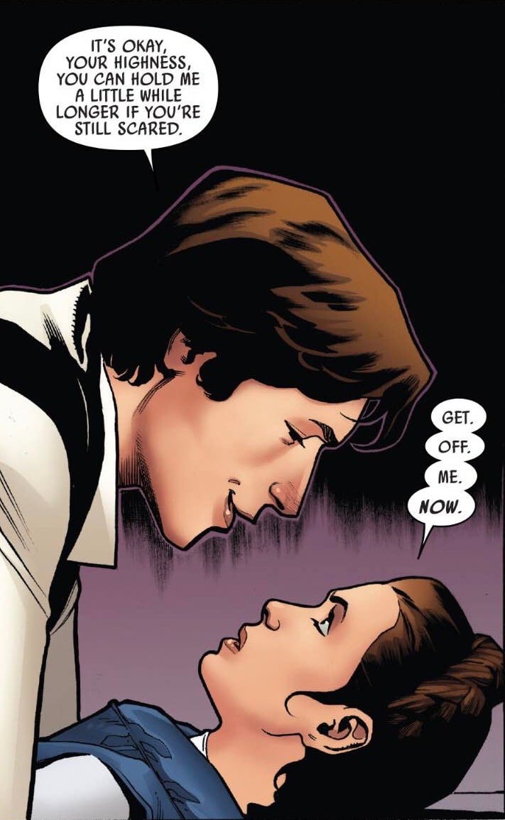 marvelsw23- han and leia and puke