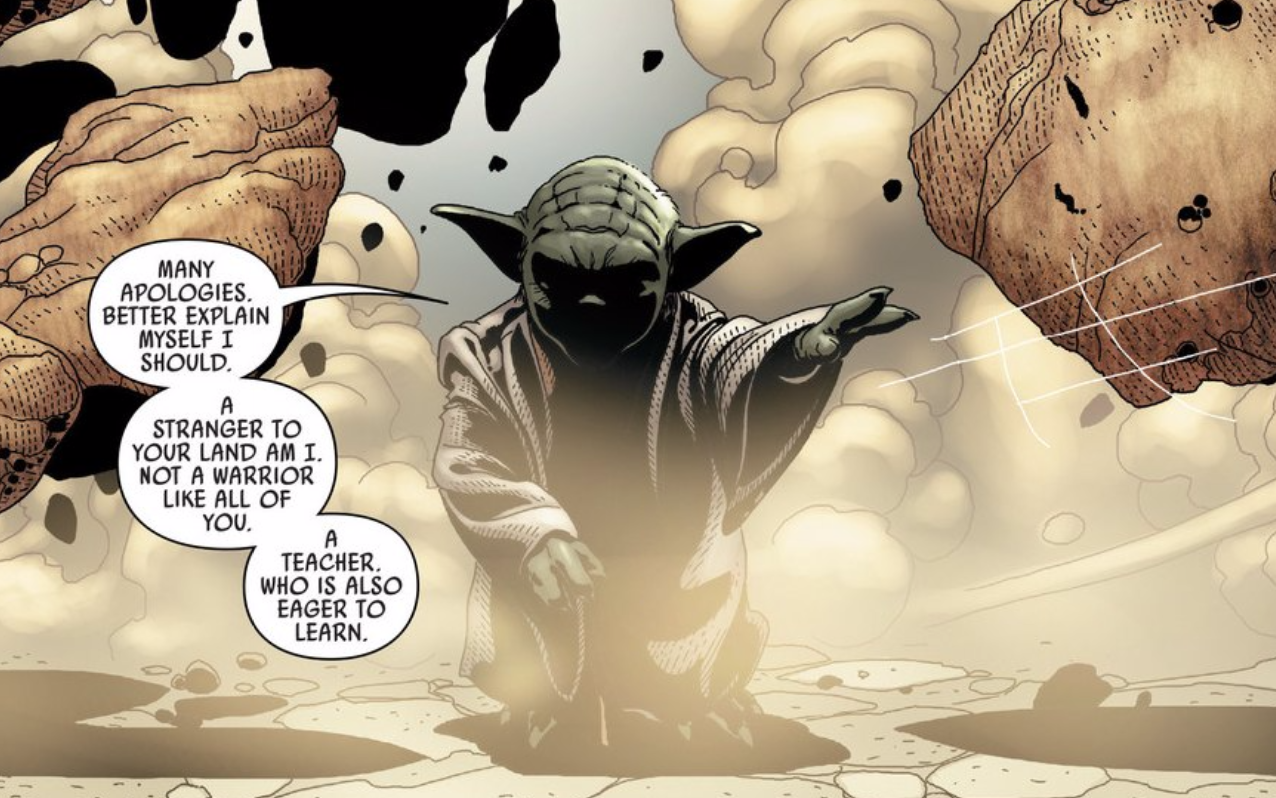 banda Muscular persuadir Yoda Discovers a Mysterious Force Stone in Star Wars #27 - Star Wars News  Net