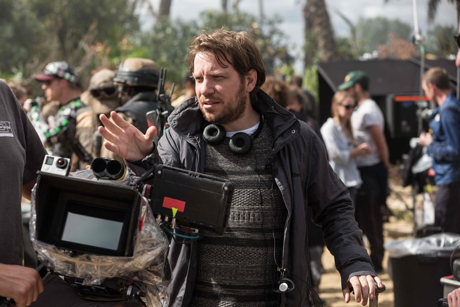 Gareth Edwards on the set of Rogue One