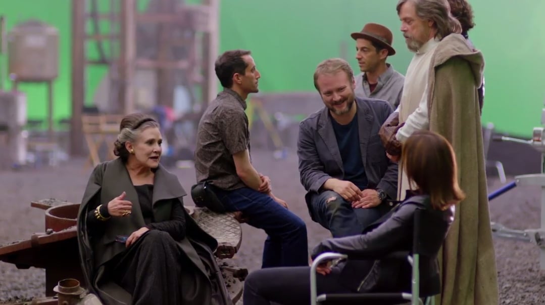 Kathleen Kennedy and Star Wars: The Last Jedi Director Rian