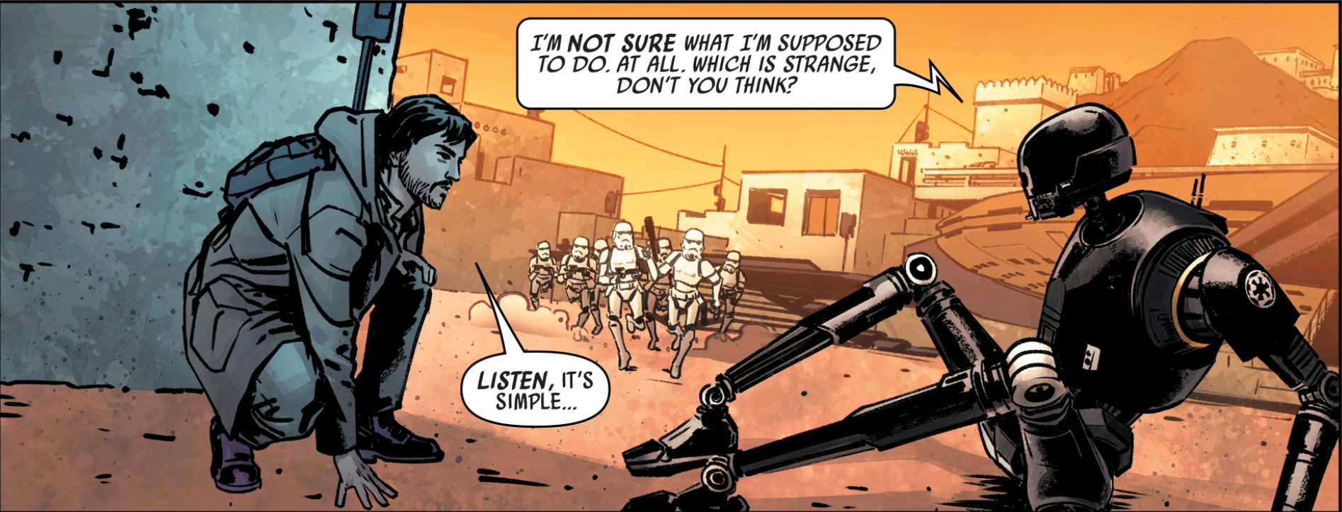 Star Wars: Rogue One - Cassian & K-2SO