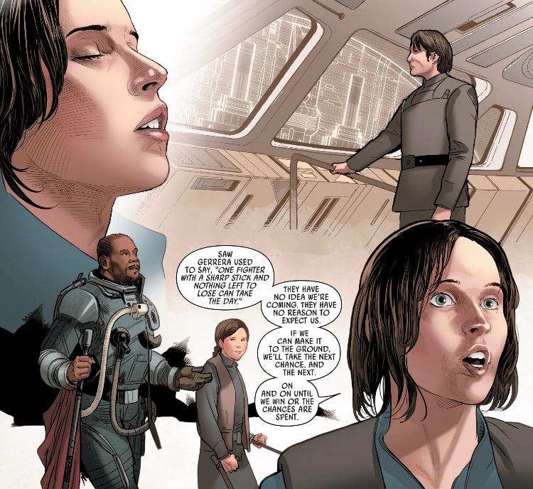 marvelrogueone- jyn memories