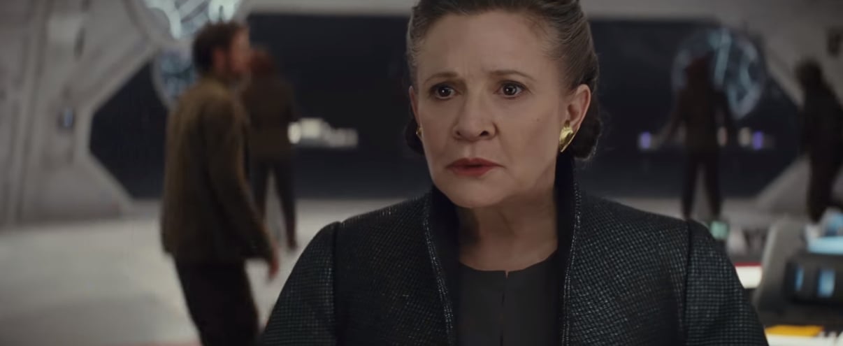 Leia in The Last Jedi