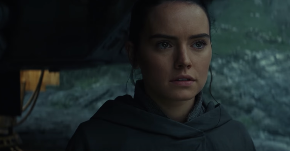 Rey in Star Wars The Last Jedi