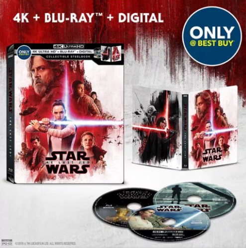 Star Wars: The Last Jedi [Includes Digital Copy] [Blu-ray] [2017] - Best Buy