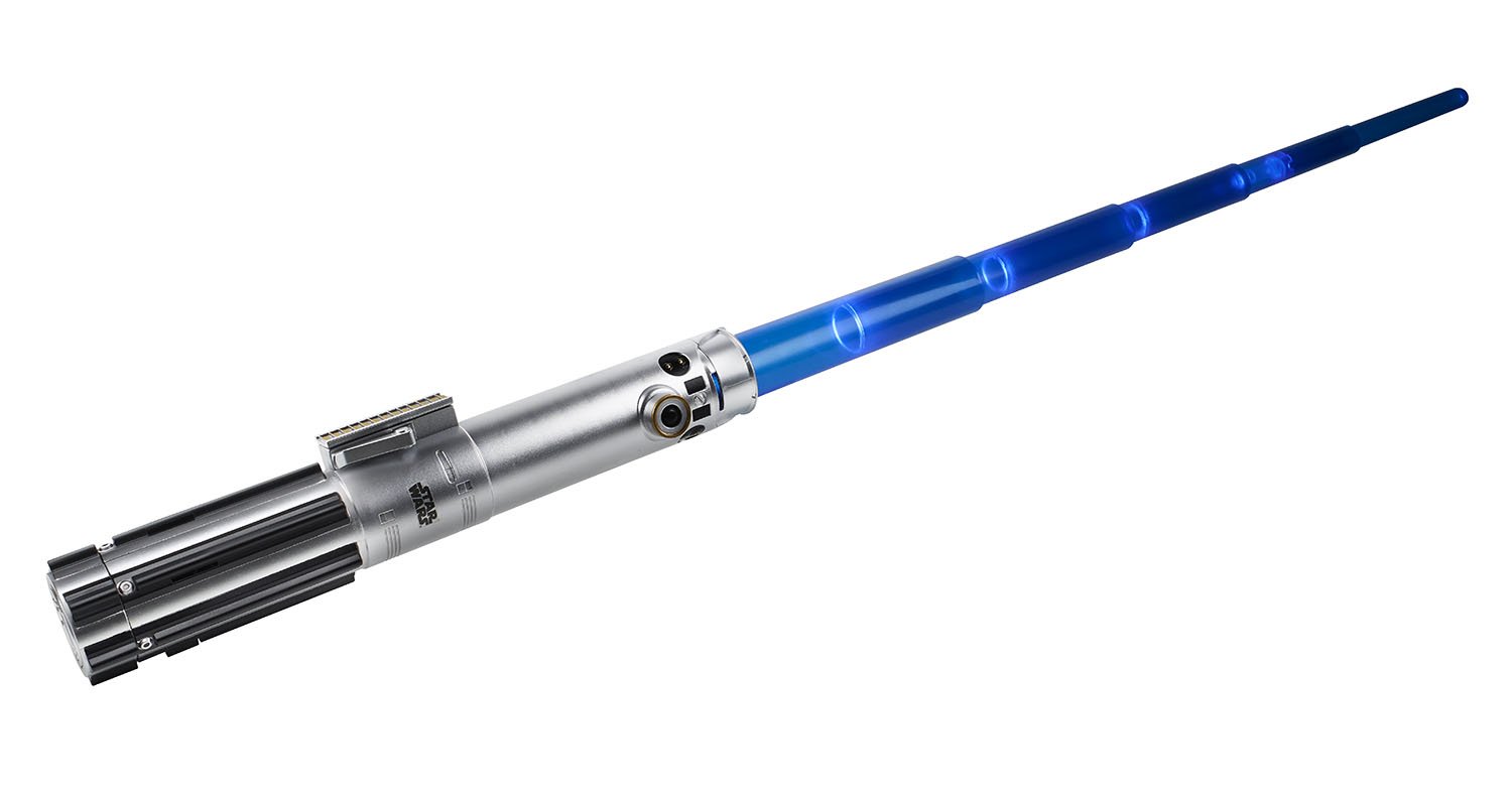 star wars spring action lightsaber