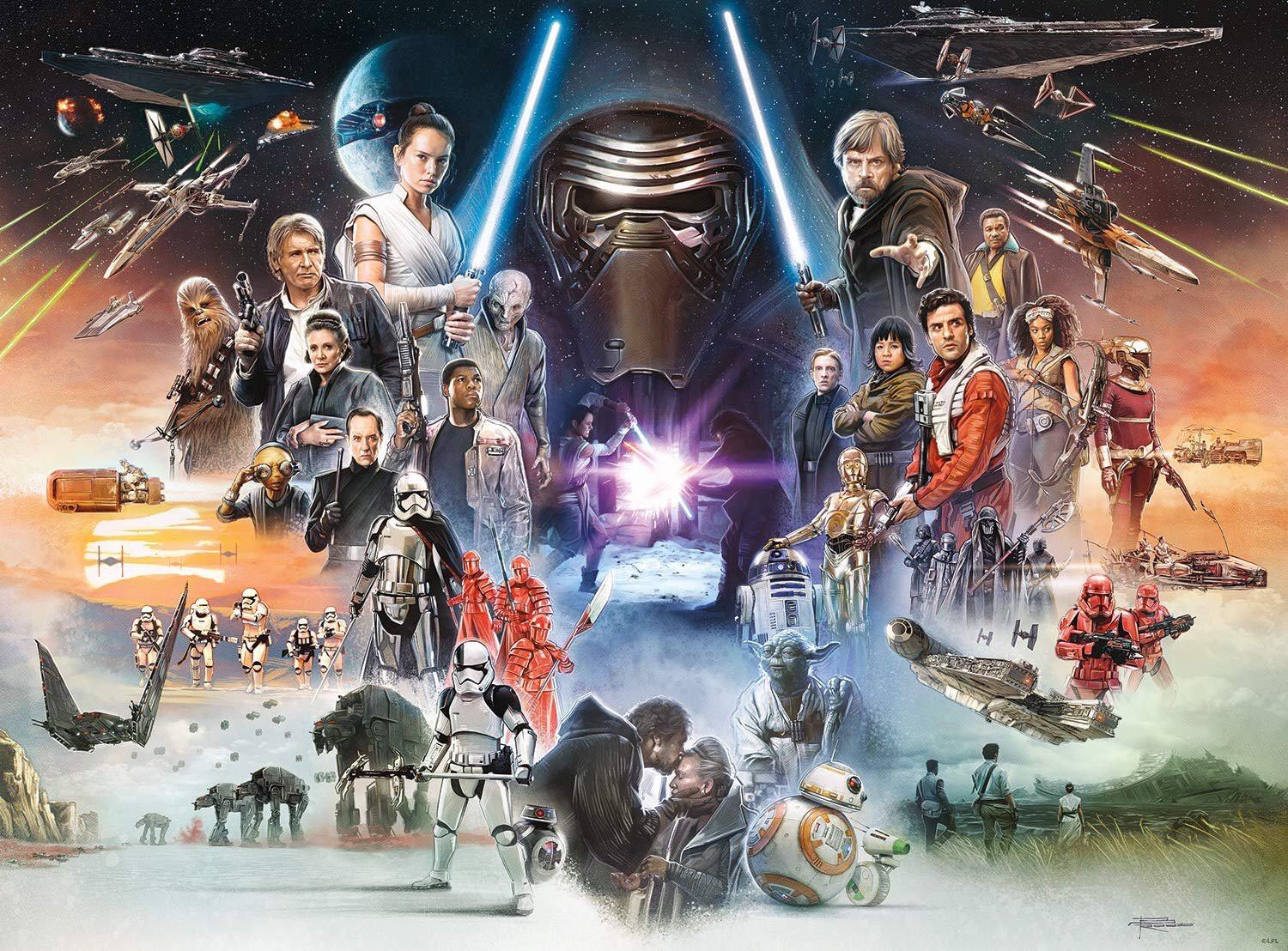 New Sequel Trilogy Art Piece Plus A Closer Look At The Knights Of Ren And Other Characters From The Rise Of Skywalker Star Wars News Net