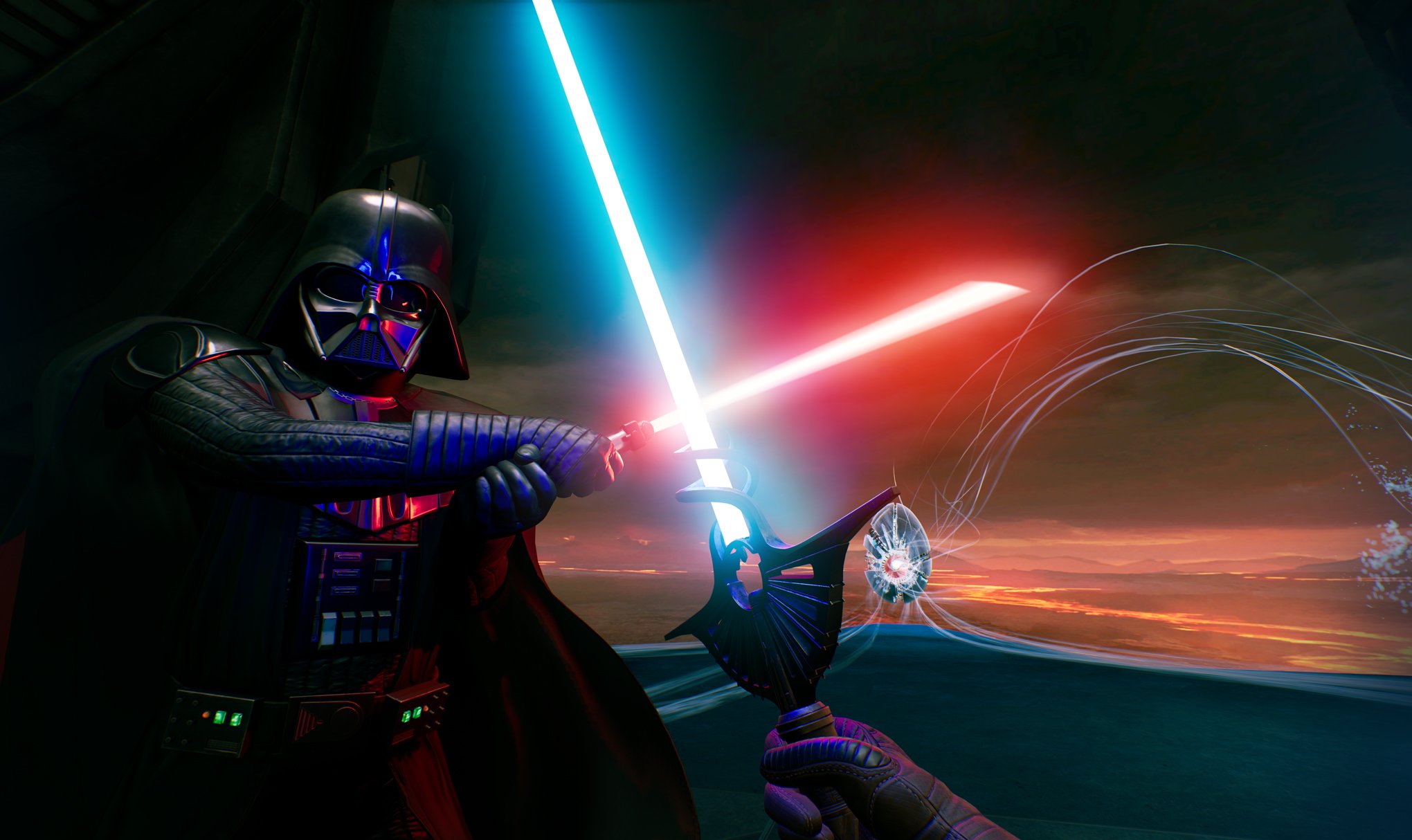 Fighting Darth Vader in Vader Immortal