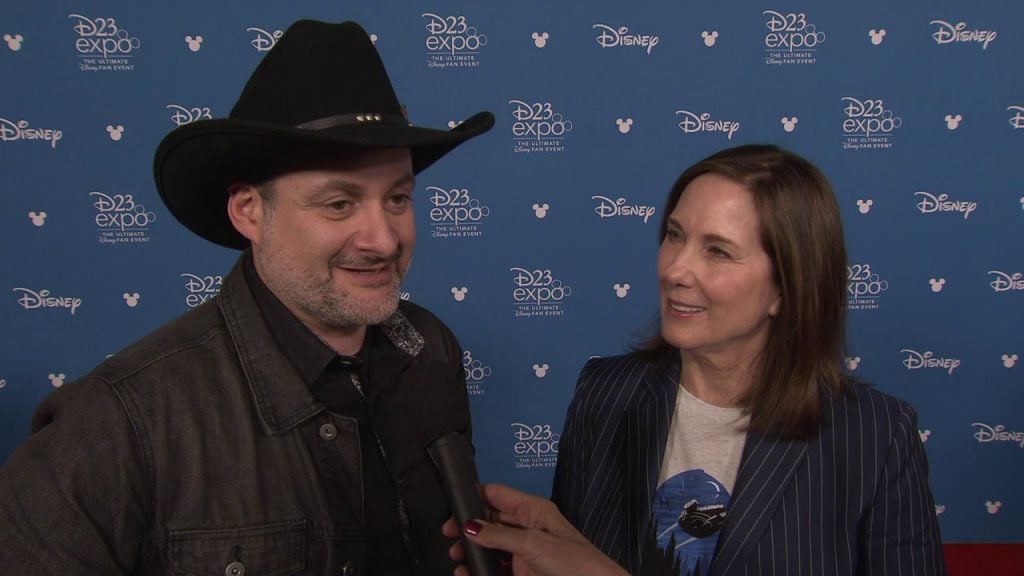 Dave Filoni and Kathleen Kennedy