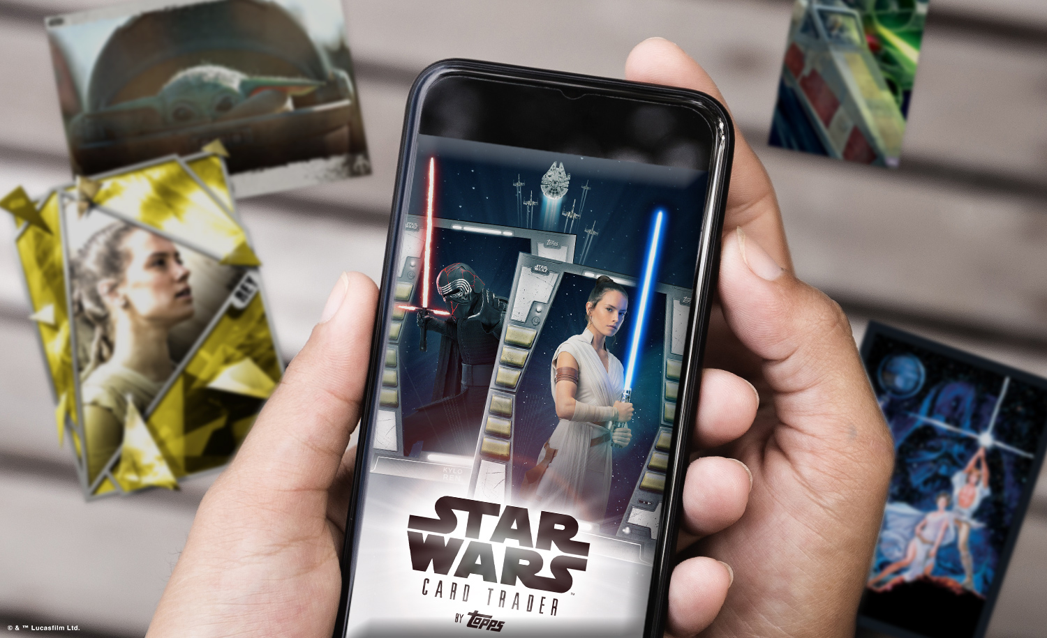 Topps Star Wars Digital Card Trader Galactic Heritage ESB Yoda Insert Award 