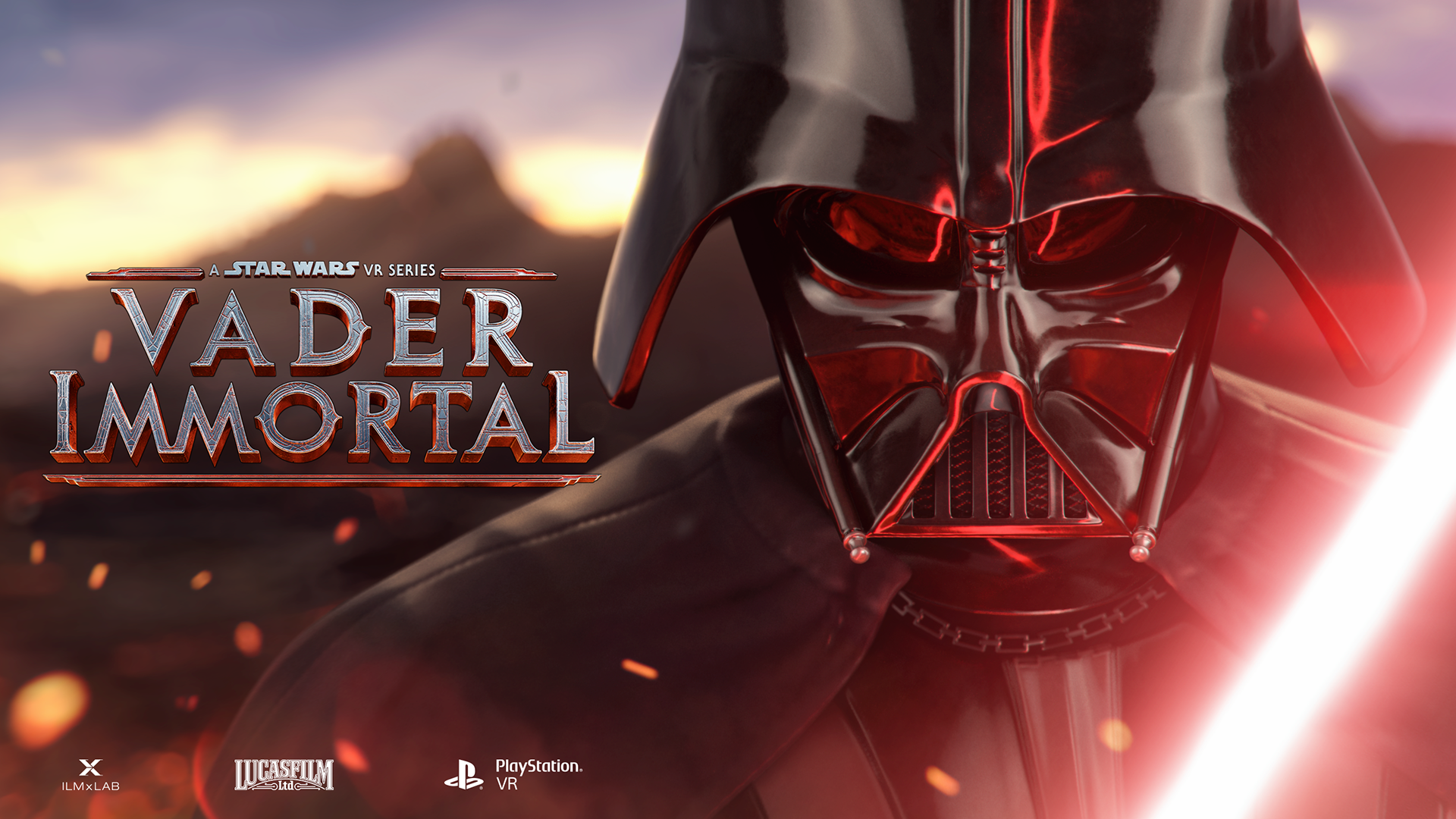 Vader Immortal poster for Playstation VR