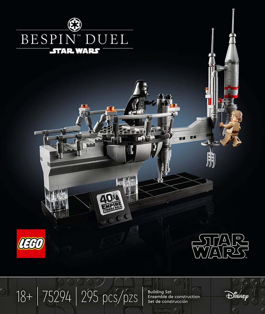 LEGO Star Wars Details About New Luke/Darth Vader Bespin Duel Set The Empire Strikes Back's 40th Anniversary - Star Wars News Net