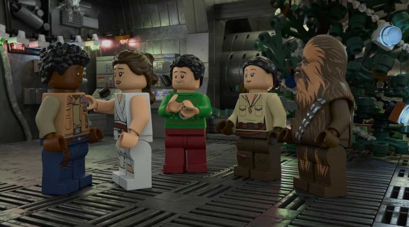 The cast of the Lego Star Wars Holiday Special