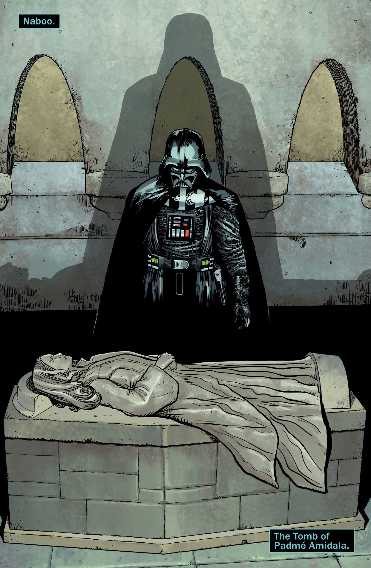 Eerlijk Standaard paperback Review: Vader Finds Padmé's Resting Place in Marvel's Darth Vader #5 - Star  Wars News Net