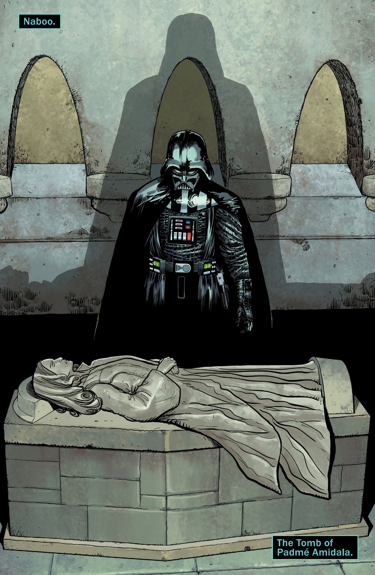 Review Vader Finds Padmé's Resting Place in Marvel's Darth Vader 5