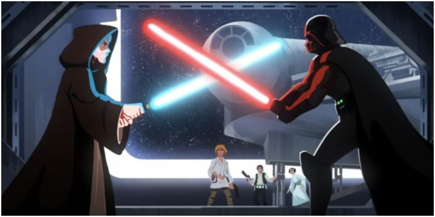 New Star Wars Galaxy of Adventures show gives you every lightsaber
