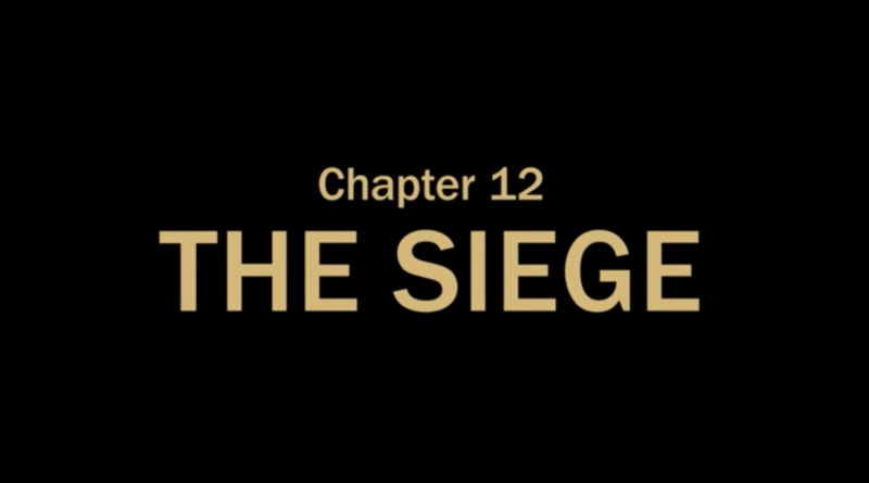 The Mandalorian title card - Chapter 12 The Siege
