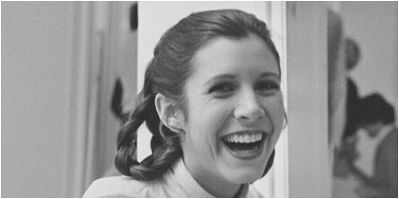 Carrie Fisher BTS Empire Strikes Back