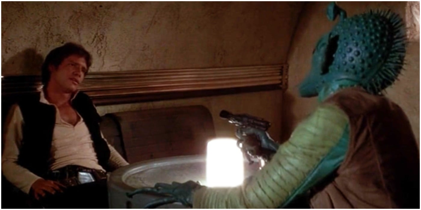 Han Solo Greedo Cantina Star Wars