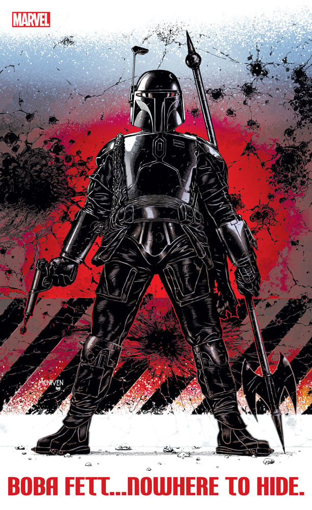 Boba Fett comic cover art