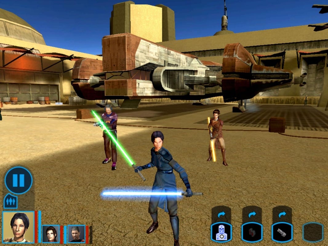 Knights of the Old Republic on iOS