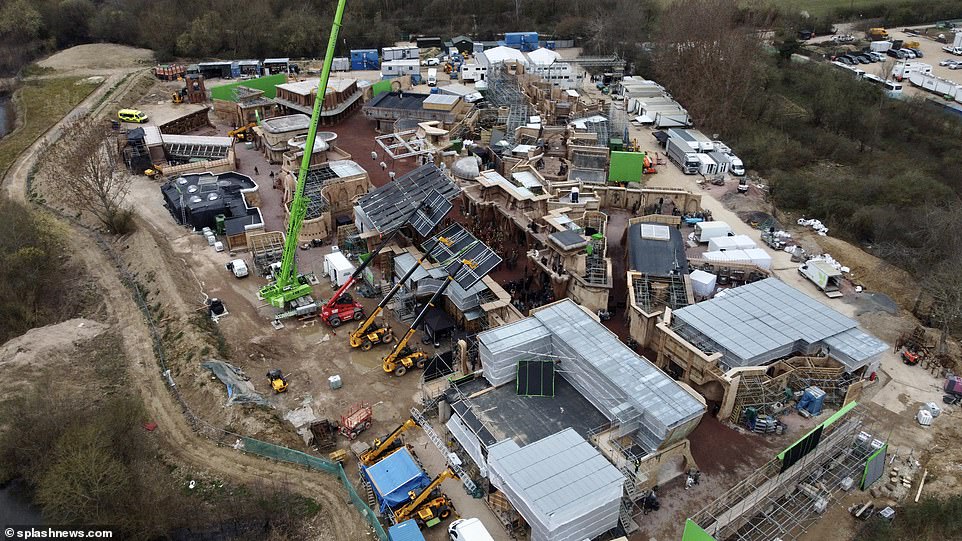 New Aerial Photos Revealed From the UK Set of 'Star Wars: Andor' - Star ...