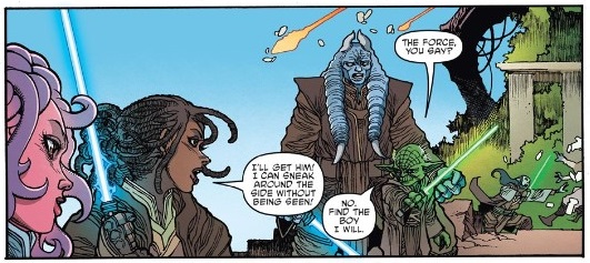 Yoda agrees to rescue Krix