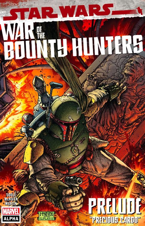 The Epic Comic Book Crossover Kicks Off In Star Wars War Of The Bounty Hunters Alpha Star Wars News Net