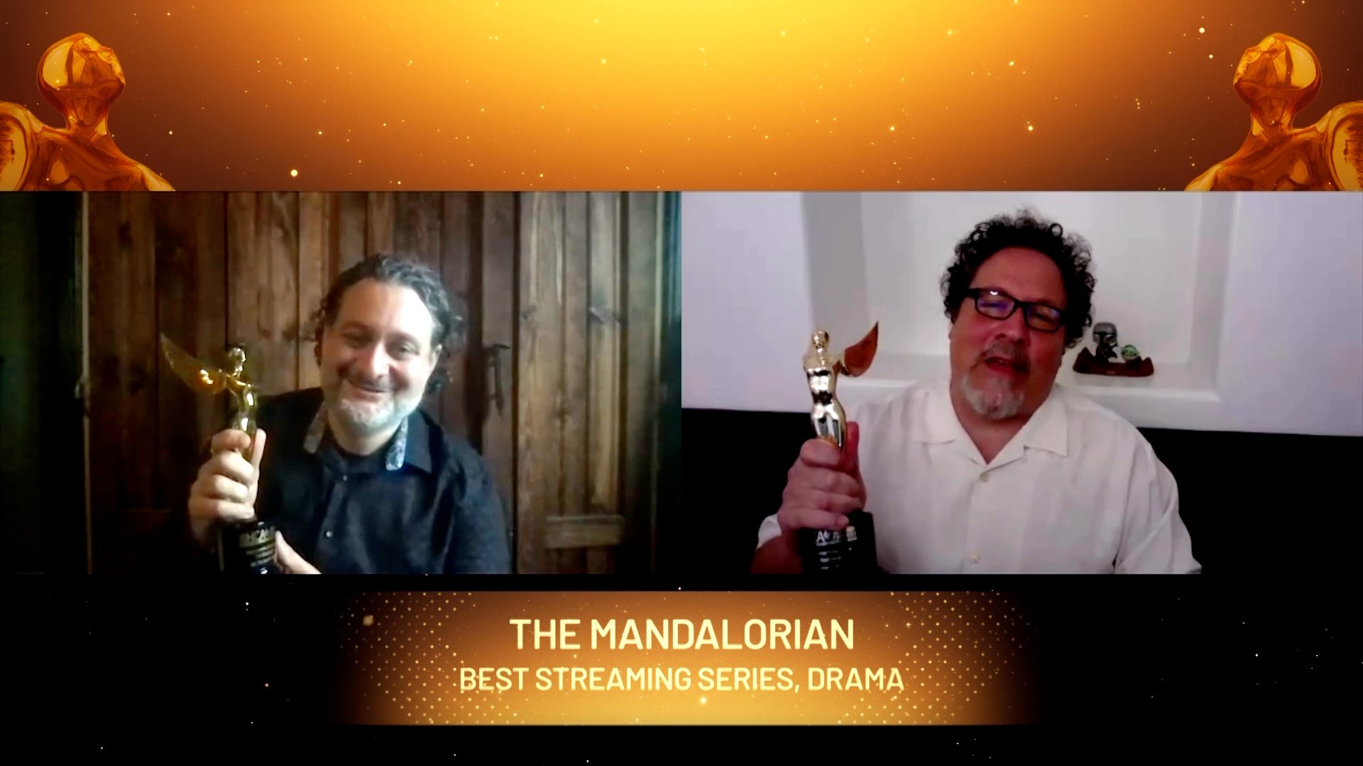 The Mandalorian wins Best Streaming Series, Drama