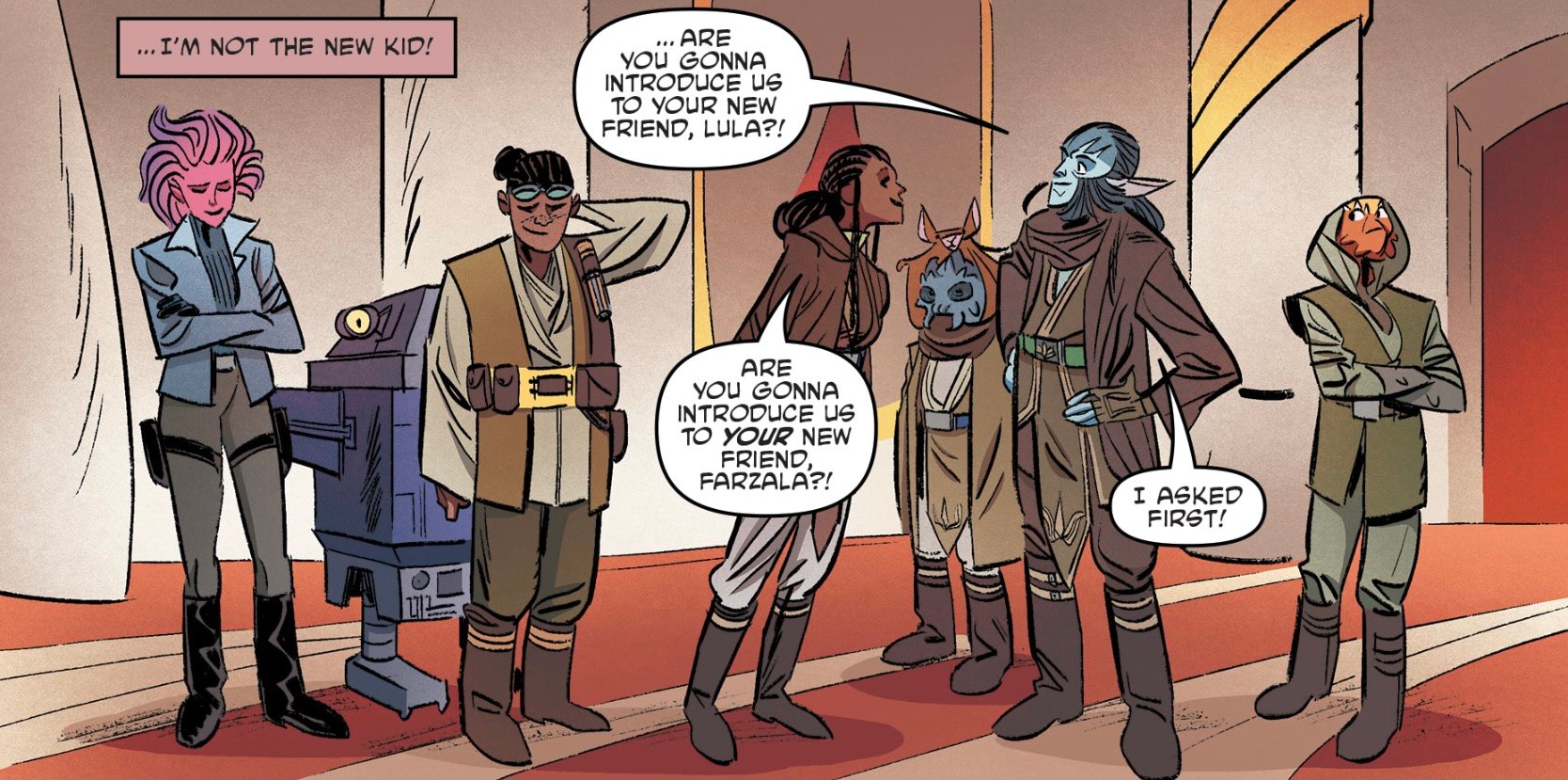 Review - Found and Lost Friends in IDW's The High Republic Adventures #8 - Star Wars News Net