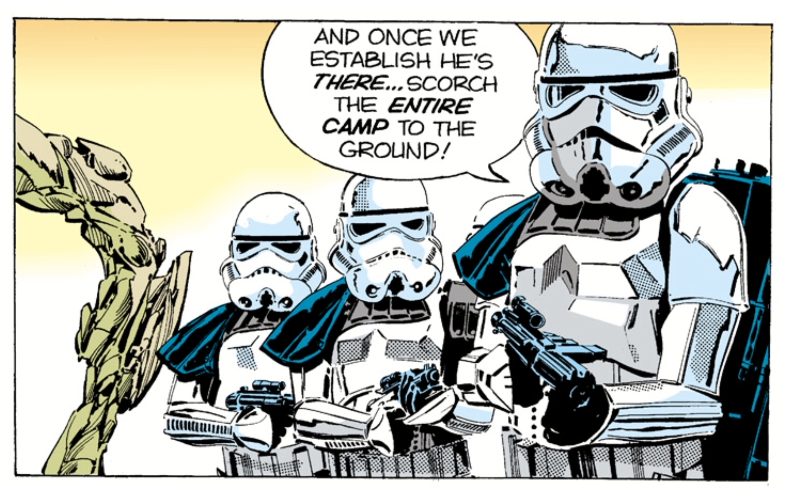 Star Wars STORM TROOPERS COLOR GUIDE PRINT HAND SIGNED by Al Williamson 
