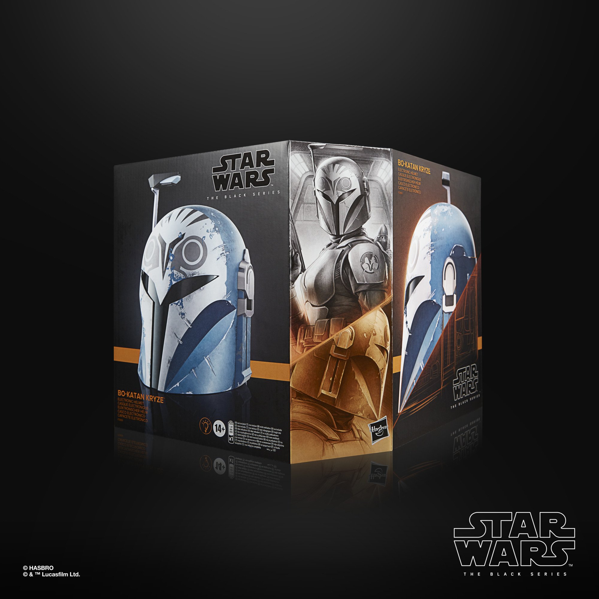 Star Wars The Mandalorian Black Series casque électronique Boba